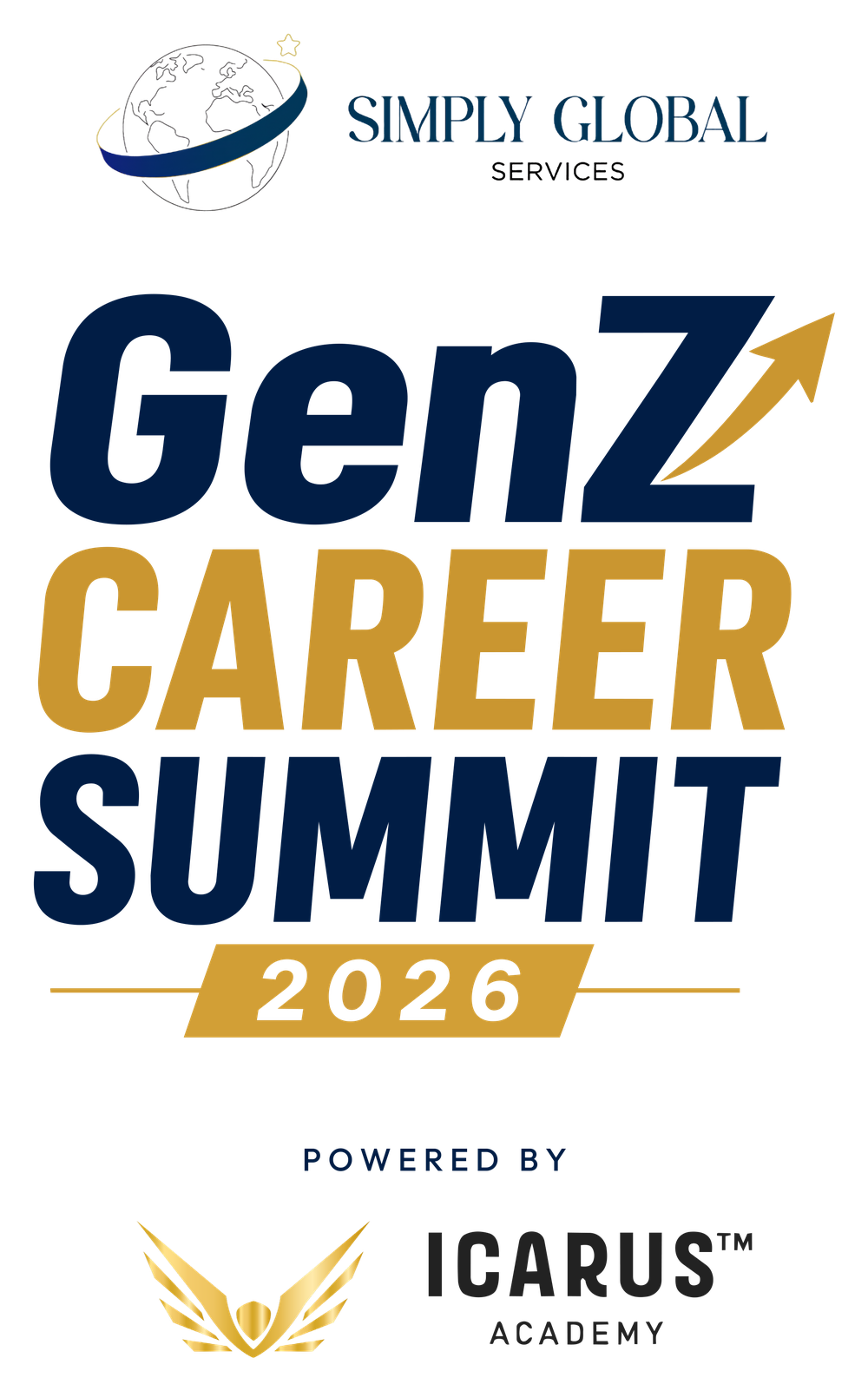 GenZ Career Summit 2026 — Simply Global Presents, Powered by Icarus Academy